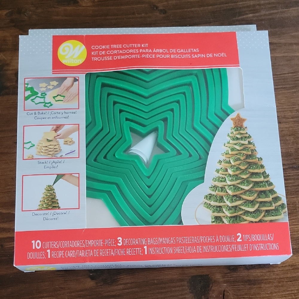 Wilton Green Star Cookie Cutter Set
